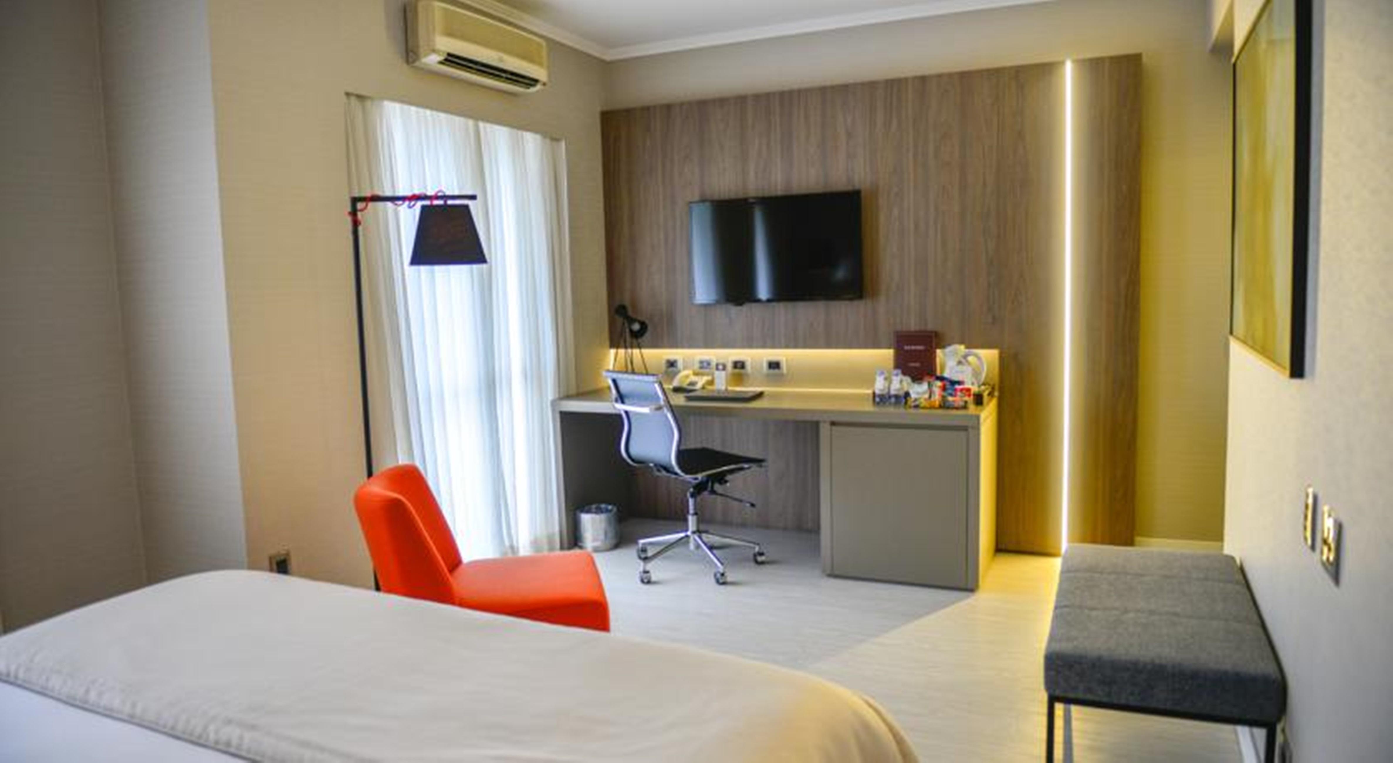 Clarion Faria Lima Hotell São Paulo Exteriör bild A room at the hotel