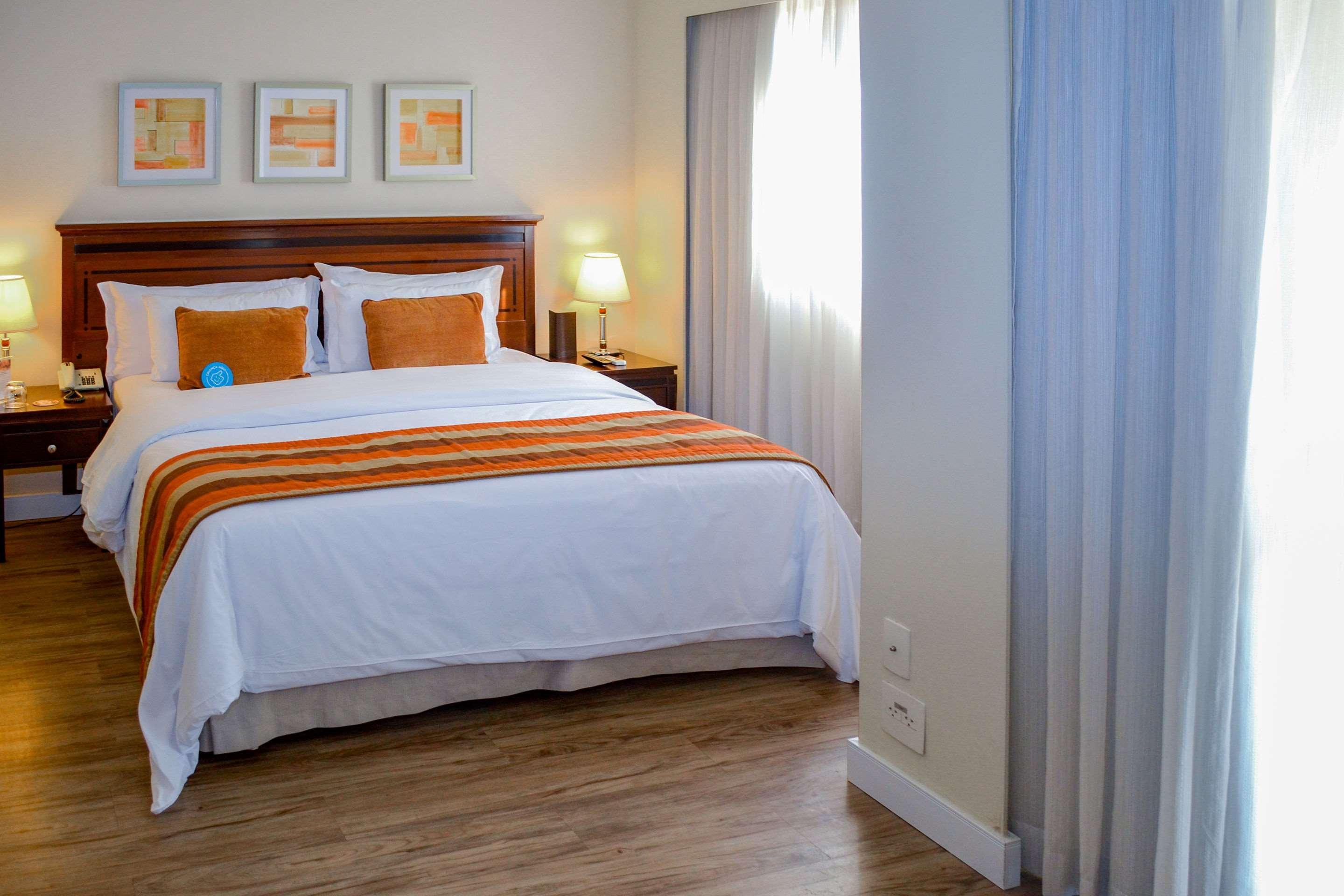 Clarion Faria Lima Hotell São Paulo Exteriör bild A bedroom at the hotel
