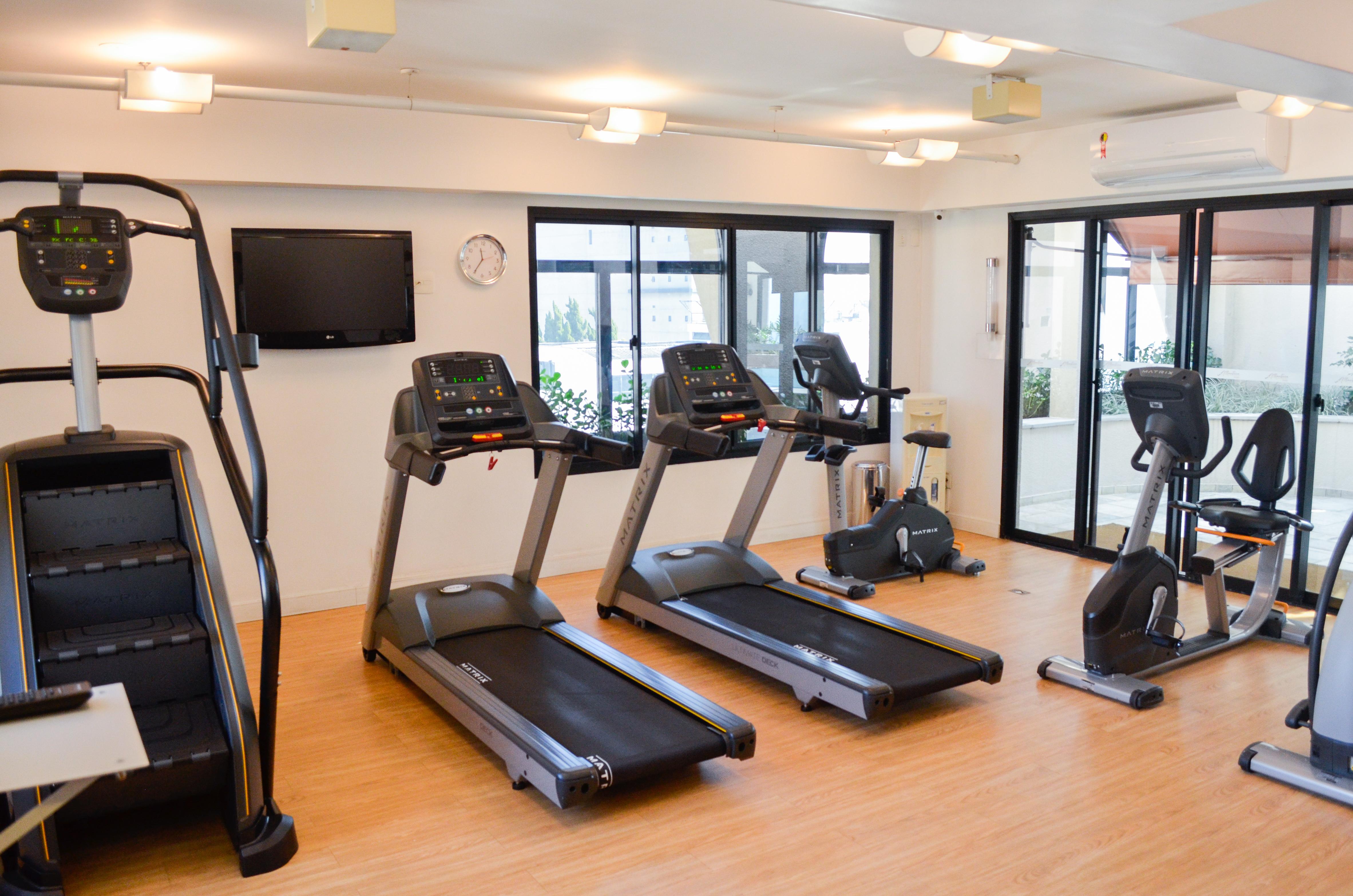 Clarion Faria Lima Hotell São Paulo Exteriör bild A treadmill