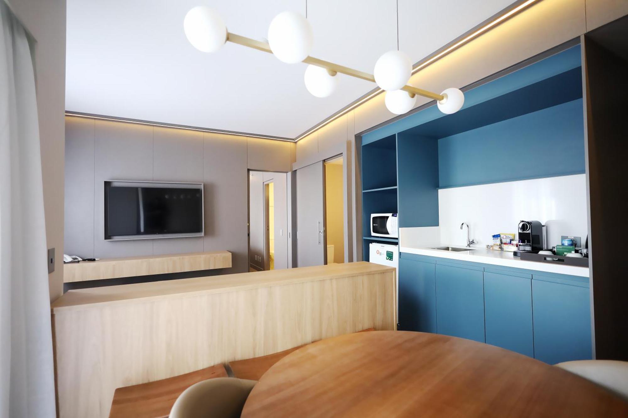 Clarion Faria Lima Hotell São Paulo Exteriör bild A typical apartment at the complex