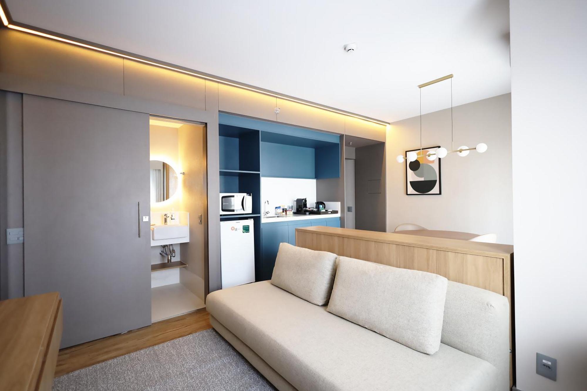Clarion Faria Lima Hotell São Paulo Exteriör bild A typical studio apartment